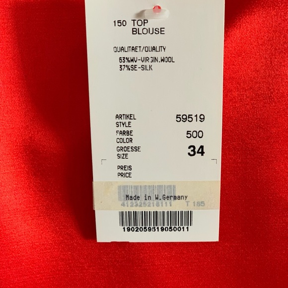 “HOST PICK” Vintage Escada 2 -Piece Outfit Top and Skirt - Picture 4 of 8